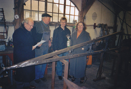 Rohbau des Zunftbaumes