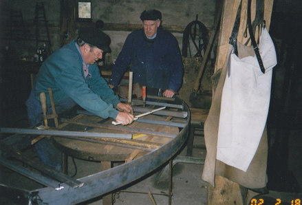 Fertigung eines Rundbogenfensters